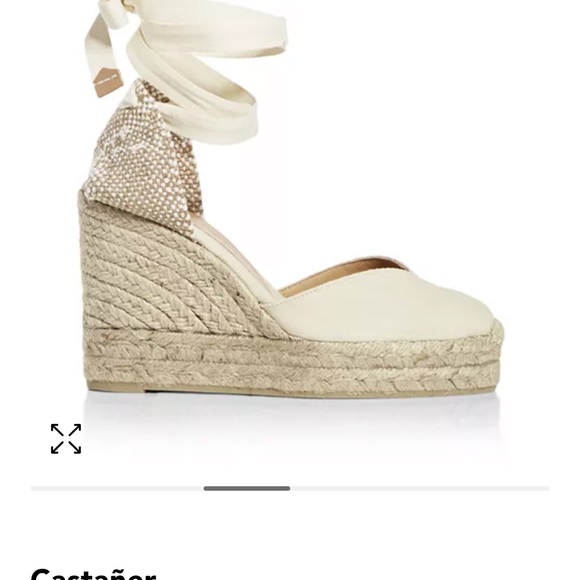 Castaner Shoes Castaer Womens Chiara Ankle Tie Wedge Espadrille